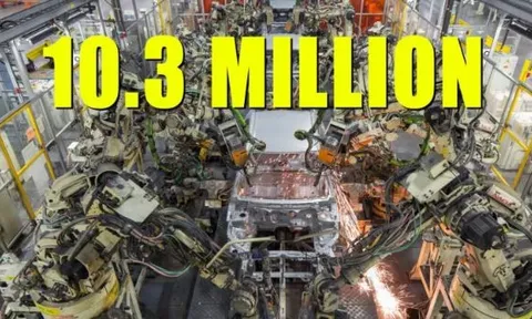 Toyota đặt mục tiêu sản xuất kỷ lục trong năm 2024