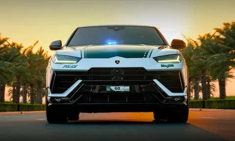 Độc lạ Dubai: Đầu tư hàng loạt siêu xe Lamborghini Urus Performante làm xe cảnh sát