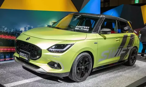 Đây có thể là diện mạo của Suzuki Swift phiên bản thể thao sắp ra mắt
