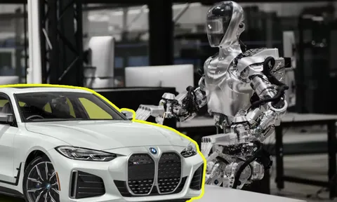 BMW sắp đưa robot vào sản xuất ô tô thay thế cho con người