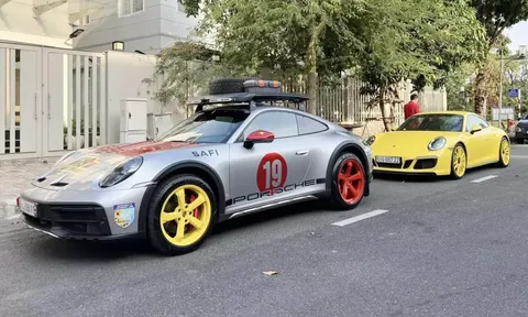Chiêm ngưỡng bộ đôi Porsche 911 hàng hiếm xuất hiện trên phố Sài Thành