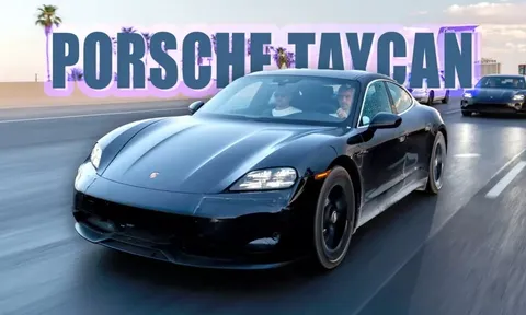 Thời gian sạc của Porsche Taycan 2025 sẽ giảm 1 nửa trong thời tiết giá lạnh
