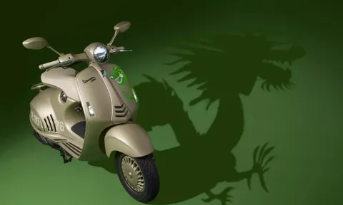 Vespa 946 phiên bản giới hạn cho năm mới Giáp Thìn sắp ra mắt, sẽ sớm về Việt Nam