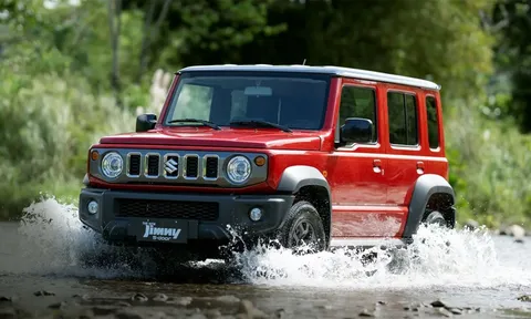 Suzuki Jimny 5 cửa chính thức cập bến Đông Nam Á, diện mạo xứng danh "tiểu G-Class"