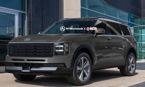 Đã có bản xem trước Hyundai Palisade 2026, thiết kế vuông vức y hệt "đàn em" Santa Fe mới