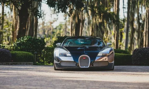 Chiêm ngưỡng "biểu tượng của siêu xe" Bugatti Veyron Grand Sport độc nhất vô nhị trên Thế Giới