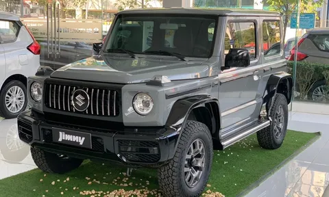 Nâng tầm Suzuki Jimny với bản độ mang phong cách Mercedes-AMG G63