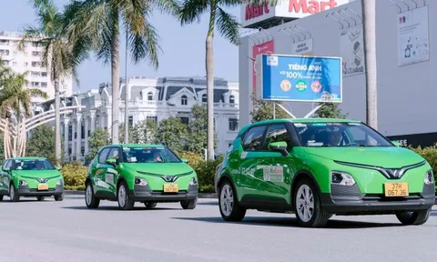 Thêm 1 hãng xe taxi lựa chọn xe điện VinFast để sử dụng
