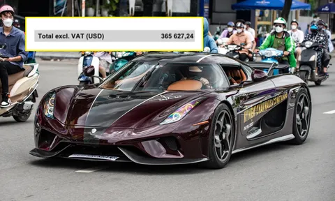 Ngỡ ngàng với chi phí bảo dưỡng Koenigsegg Regera ngang một chiếc Lexus LX600 của đại gia Việt