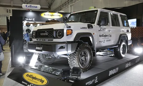 Mãn nhãn với "dàn áo" mới của Toyota Land Cruiser tại Tokyo Auto Salon 2024