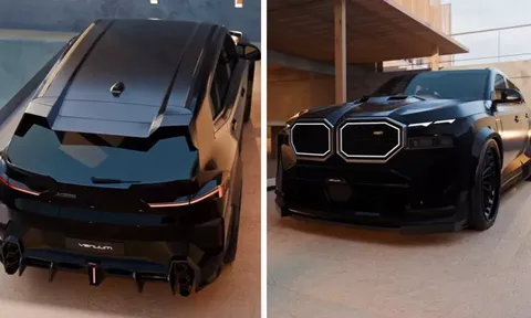 SUV hiệu suất cao BMW XM như 'hổ mọc thêm cánh' nhờ vào bộ bodykit này