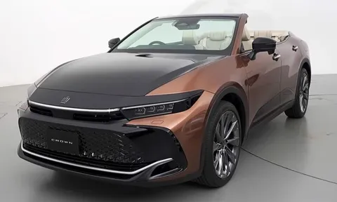 Dòng xe 'bộ tưởng' Toyota Crown đã có phiên bản mui trần cực ngầu