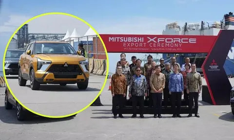 Lộ diện lô 'hàng nóng' Mitsubishi Xforce đầu tiên được xuất khẩu sang Việt Nam
