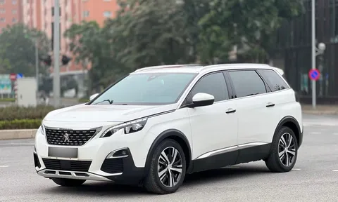 Ngỡ ngàng Peugeot 5008 lăn bánh 5 năm rao bán chỉ ngang Hyundai Creta