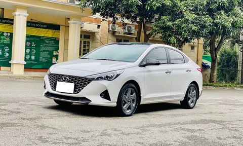 Hyundai Accent sau 3 năm lăn bánh rao bán giá bao nhiêu?