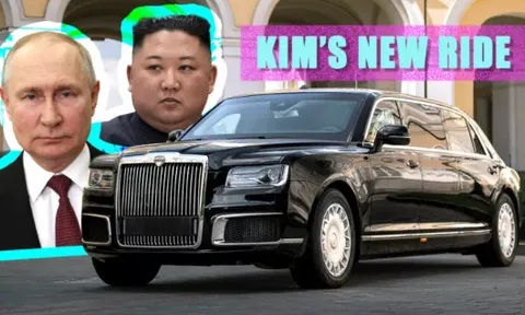 Aurus Senat - Món quà tặng xa hoa của Tổng thống Putin dành cho lãnh đạo Triều Tiên Kim Jong Un