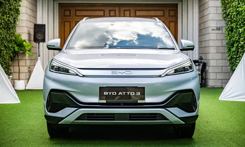 Cận cảnh SUV gầm cao BYD Atto 3 vừa nâng cấp tại Thái, dự kiến về Việt Nam vào tháng 5 tới
