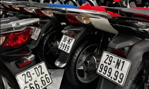 Bộ Công An đề xuất đấu giá biển số xe máy, mức đấu giá khởi điểm từ 5 triệu đồng