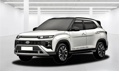 Hyundai Creta 2024 phiên bản mới với diện mạo thể thao chốt lịch ra mắt