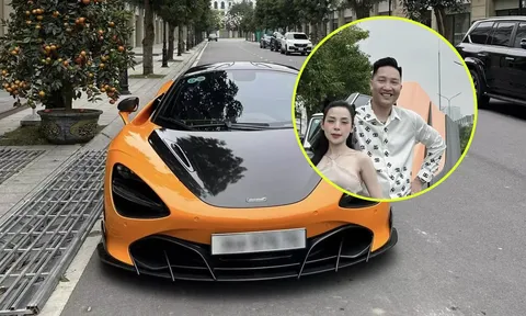 Bất ngờ với chiếc biển số VIP được gắn trên siêu xe McLaren 720S của Huấn Hoa Hồng