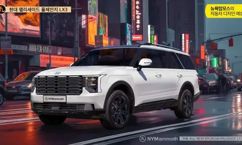 Đây có thể là thiết kế của Hyundai Palisade 2026?
