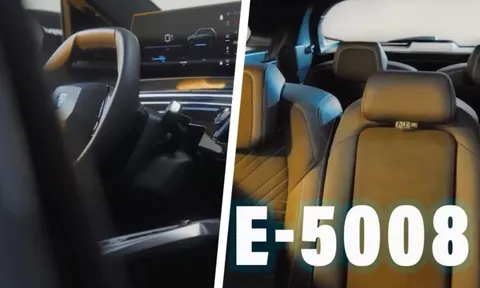 Hé lộ nội thất 'sang xịn mịn' phiên bản chạy điện của Peugeot 5008