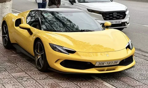 Siêu xe Ferrari 296 GTB đầu tiên tại Việt Nam lên sàn xe cũ sau 1 năm lăn bánh
