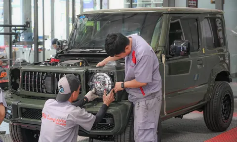 Chiêm ngưỡng Suzuki Jimny độ Brabus tại Việt Nam, rẻ hơn cả xe độ bodykit G63