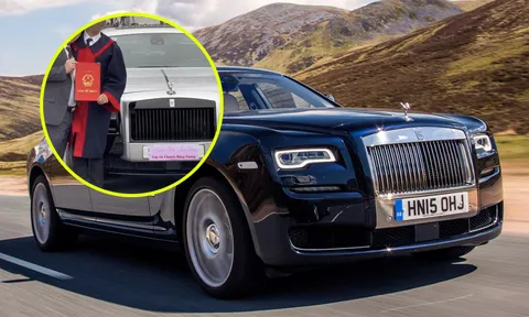 Thực hư chuyện 'bố tặng con xe siêu sang Rolls-Royce làm quà tốt nghiệp cấp 3'