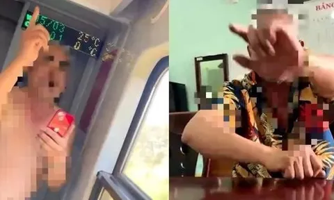 Cái kết cho "ma men" đi tàu hỏa đập phá, dọa "chúng mày biết tao là ai chưa?"