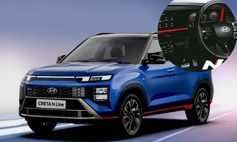Khám phá khoang lái Hyundai Creta N Line trước thềm ra mắt