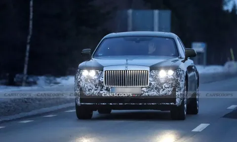 Xe siêu sang Rolls-Royce Ghost Series II bất ngờ lộ ảnh phiên bản mới