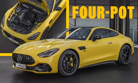 "Hàng nóng" Mercedes-AMG GT đã có bản giá rẻ, động cơ nhỏ mà có võ