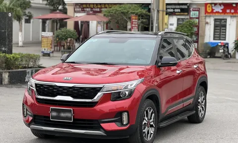 KIA Seltos chạy 3 năm rao bán rẻ hơn cả "đàn em" Sonet
