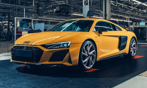 Cận cảnh chiếc Audi R8 cuối cùng xuất xưởng, kết thúc một "biểu tượng"