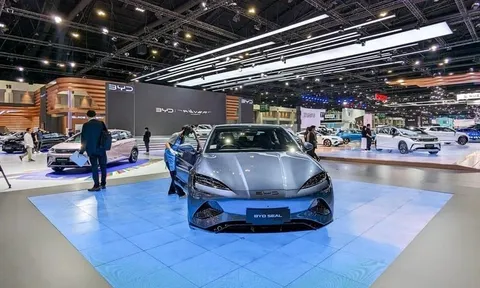 Ô tô Trung Quốc áp đảo đối thủ tại Triển lãm Ô tô Quốc tế 2024