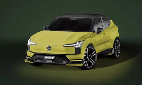 Mẫu xe điện rẻ nhất của Volvo xuất hiện hầm hố với gói độ đặc biệt