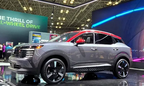 Tận mắt chiêm ngưỡng Nissan Kicks 2025 vừa ra mắt ngoài đời thực