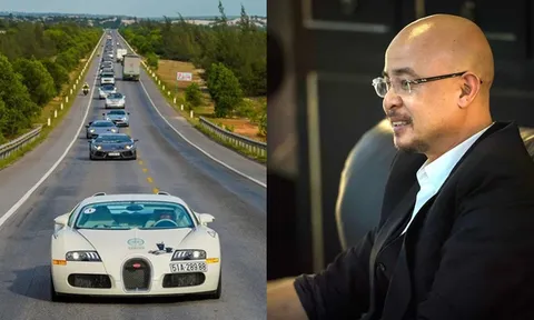 "Vua cà phê Việt" Đặng Lê Nguyên Vũ mang dàn siêu xe nghìn tỷ "khuấy động" Gumball 3000