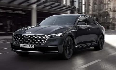 KIA K9 2024 ra mắt với hàng loạt nâng cấp sang trọng, xứng danh "sedan đầu bảng"
