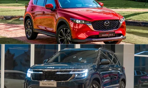 Chênh nhau 20 triệu, chọn Kia Seltos bản cao hay chọn Mazda CX-5 bản thấp?