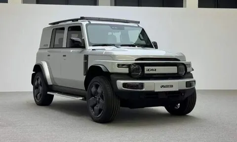 Xe điện Chery iCar V23 sở hữu thiết kế như một chiếc Land Rover Defender thu nhỏ