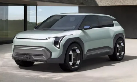 Xe điện KIA EV3 ấn định thời điểm ra mắt, cùng kích thước với KIA Seltos