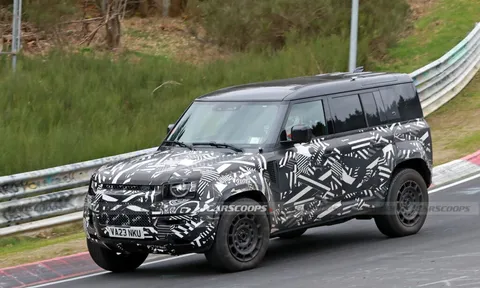 Xem trước Land Rover Defender với nâng cấp mạnh mẽ đáng kể về động cơ