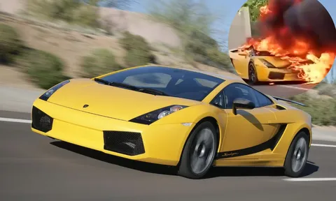 Nhân viên đại lý "cố tình" đốt cháy siêu xe Lamborghini Gallardo trị giá tới 20 tỷ đồng và lý do phía sau