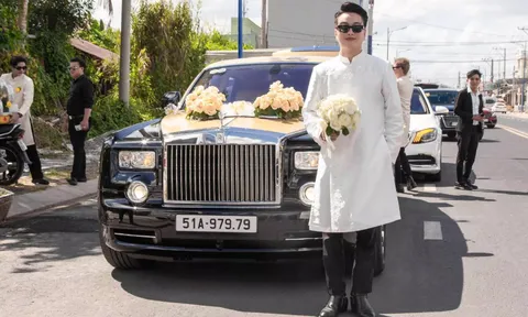 Hiện tượng một thời TiTi HKT lên xe hoa bằng xe Rolls-Royce với biển số "cực phẩm"