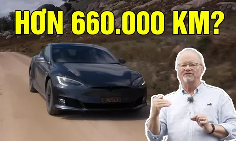 Tin được không? Xe điện Tesla Model S chạy gần 700.000 km mới phải thay pin