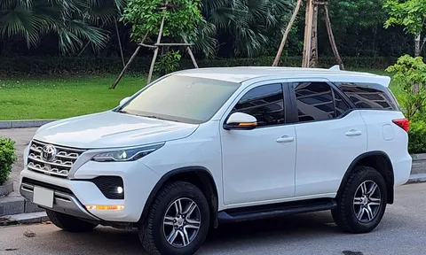 Toyota Fortuner 2021 khấu hao gần 300 triệu đồng sau 3 năm sử dụng
