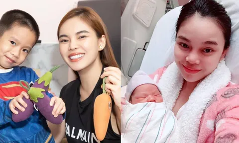 Giang Hồng Ngọc lần đầu chia sẻ về quá trình sinh con bên Mỹ không có chồng bên cạnh