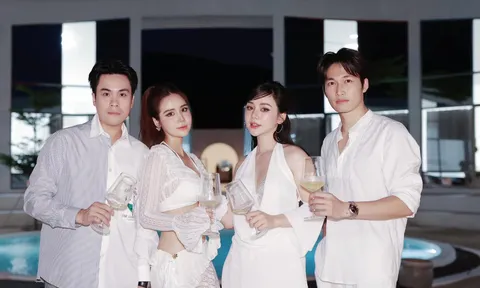 Huyền Lizzie khoe nhan sắc xinh đẹp, ngày càng quyến rũ bên hội bạn thân